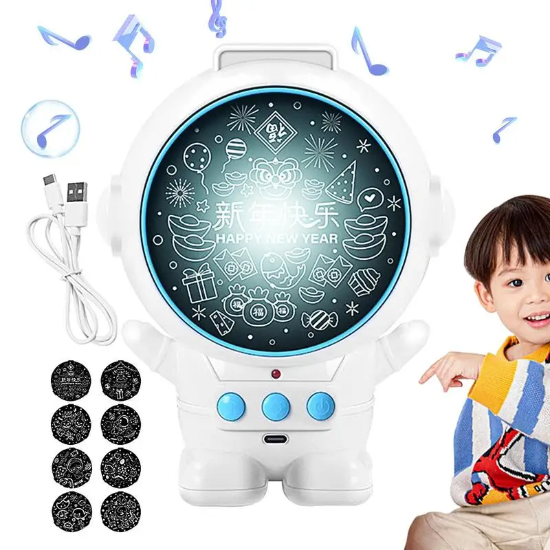 Star Projector Galaxy Light Astronaut Star Space Projector Portable Astronaut Star Space Projector For Kids Boys And Girls