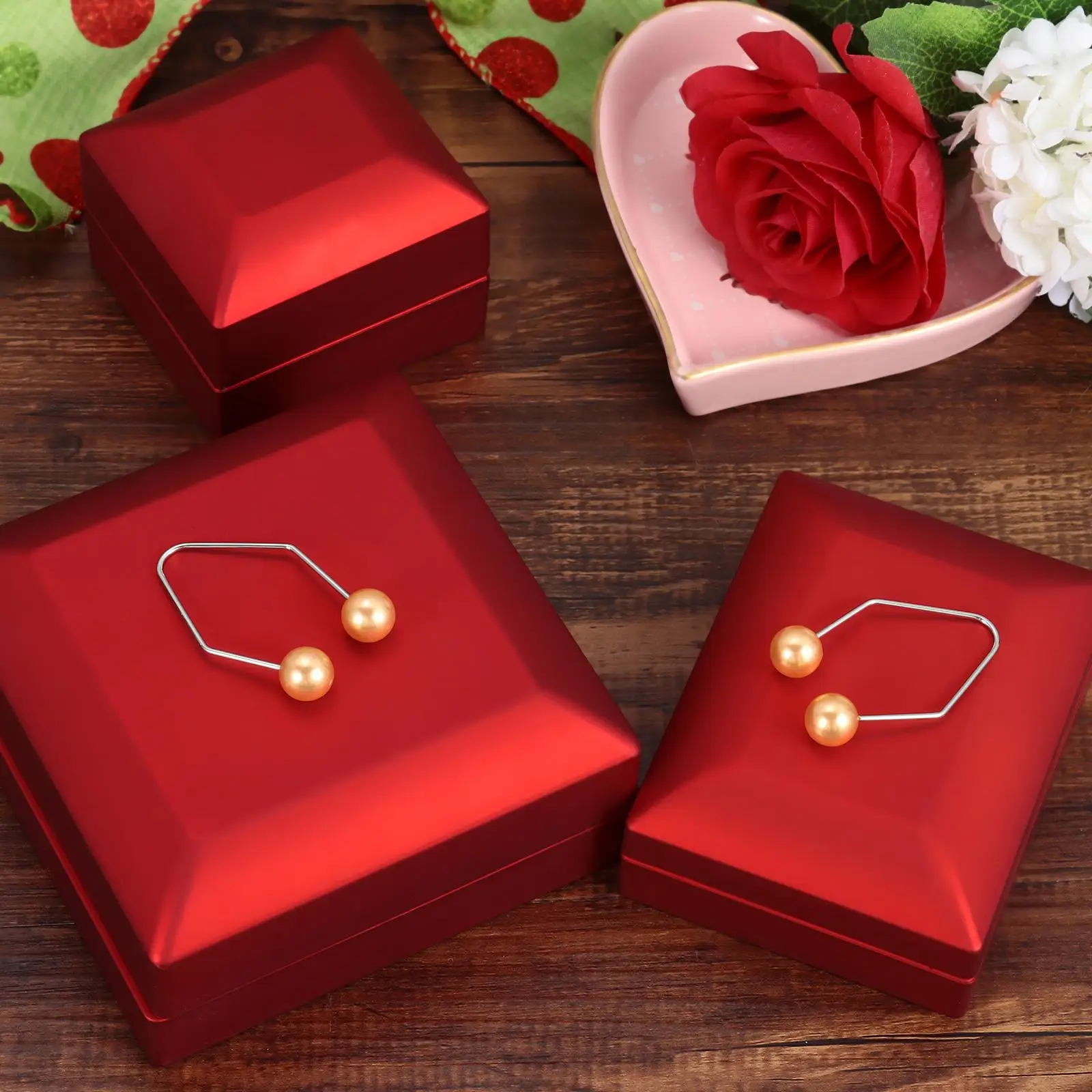 

1 Pair Fashion Alloy Dimple Trainer Facial Beauty Tools Pearl Dimple Maker for Cheeks Easy to Wear Facial Dimple Make Tool