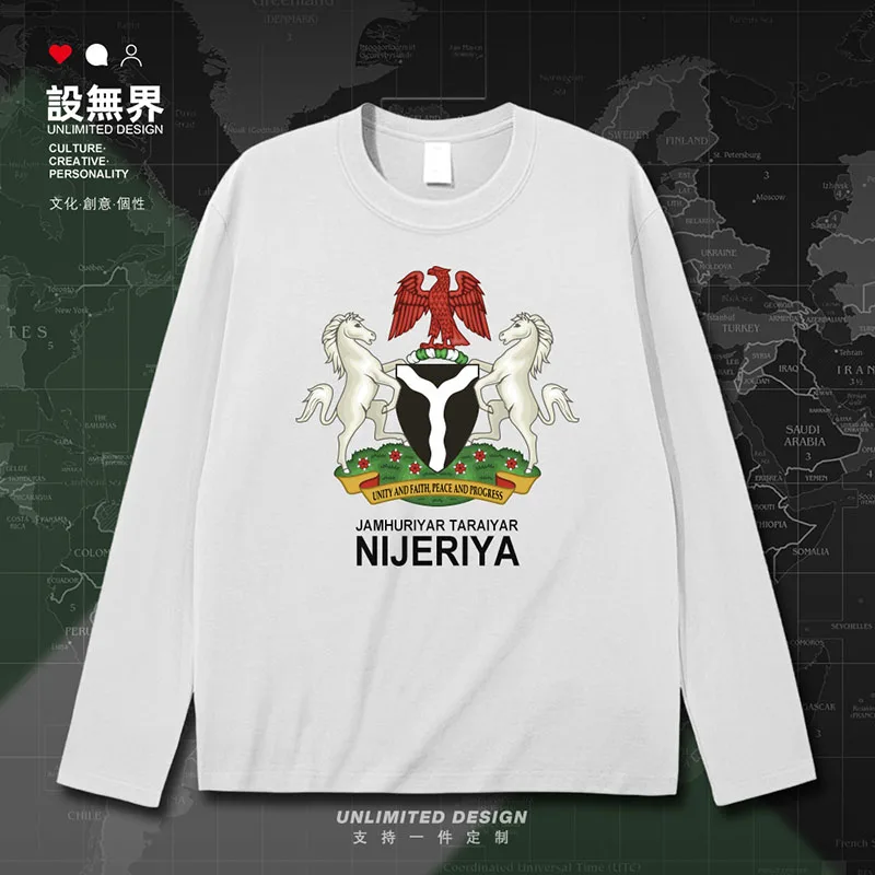 Nigeria Nijeriya Nigerian NGA mens t shirt sporting streetwear jerseys fashion tops shirts men's Short-sleeved summer clothes