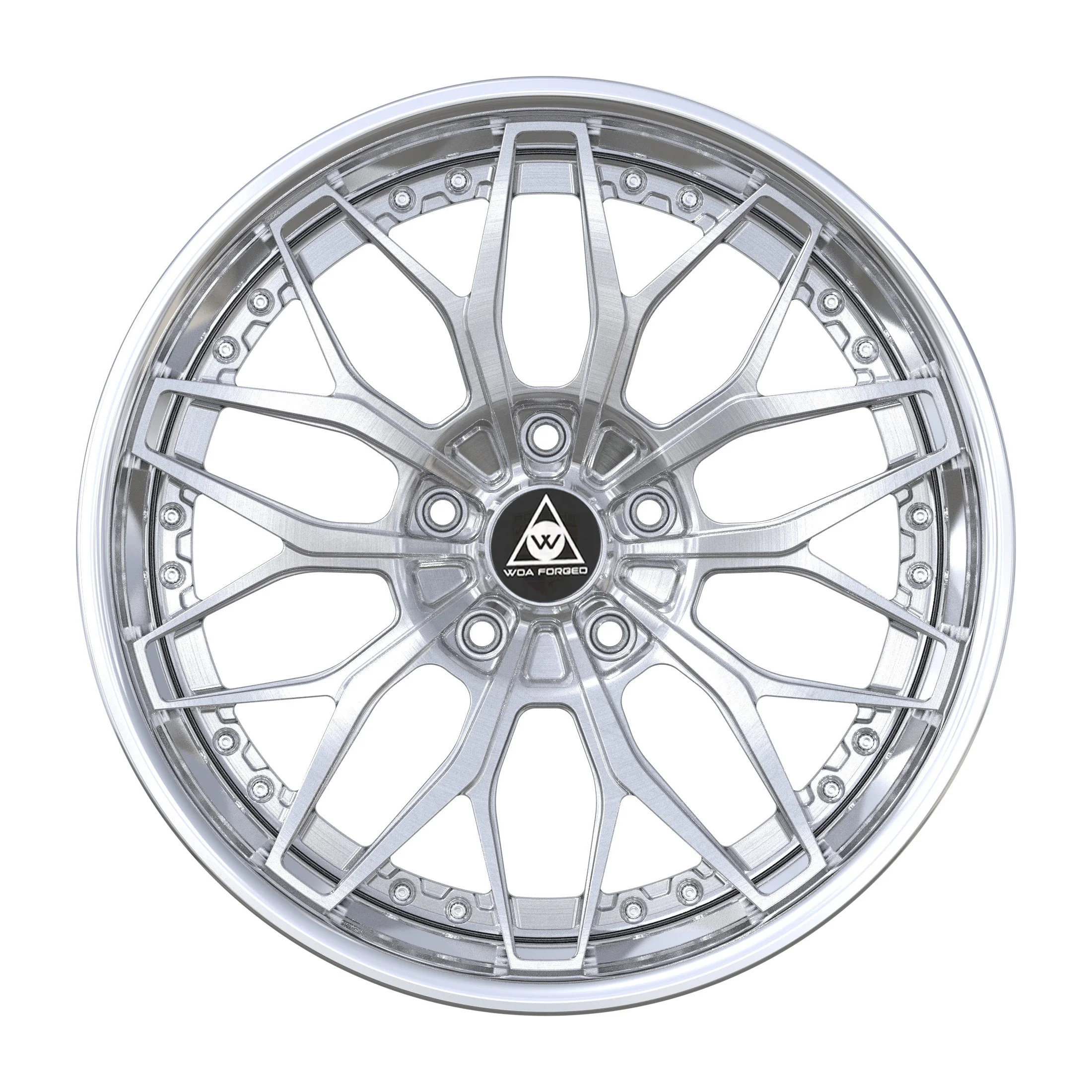 

2 Pieces All-in-one Forged Deep Recessed 19 20 21 Inch Brushed Polished Silver 5x112 5x120 High-quality Gloss Finish for A5 E46