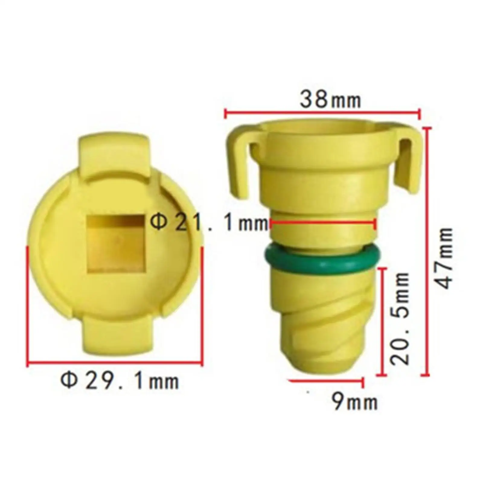 Oil Drain Plug Wear Resistant Spare Parts Replaces Durable for Ford Edge 2015-2020 F-250 F-350 F-450 F-550 F-150 2015-2020