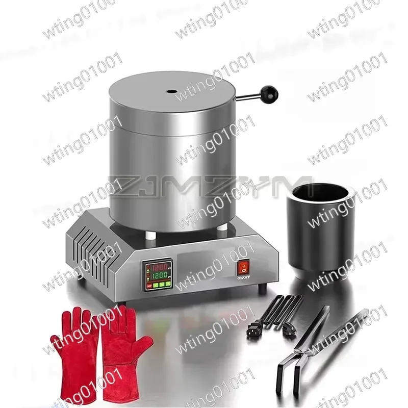 10kg Electric Melting Furnace High Performance Heating Metal Melting Equipment for Laboratory Experiments