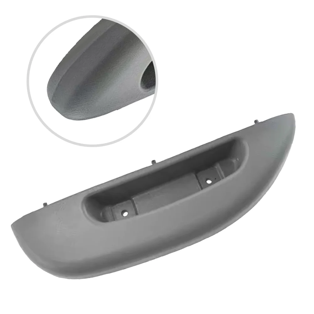 12376629 Gray Door Armrest Pull Handle Cover Front Left For Chevrolet Express -GMC-Savana 1996-2002 Direct Replacement Auto Part