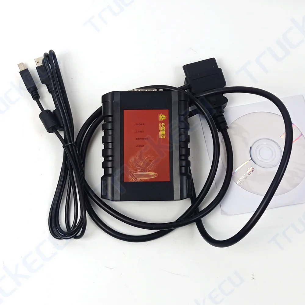 Truck Scanner Diagnostic Interface for SINOTRUK HOWO Cnhtc Diesel Engine Heavy Duty Diagnostic Tool