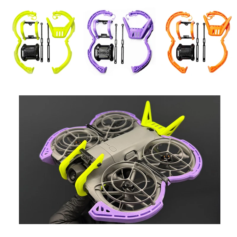 For DJI Neo2 RC Drone Impact Protection Ring Antenna Protector 3D Printed TPU Guard Anti-Collision Buffer Modified Accessories