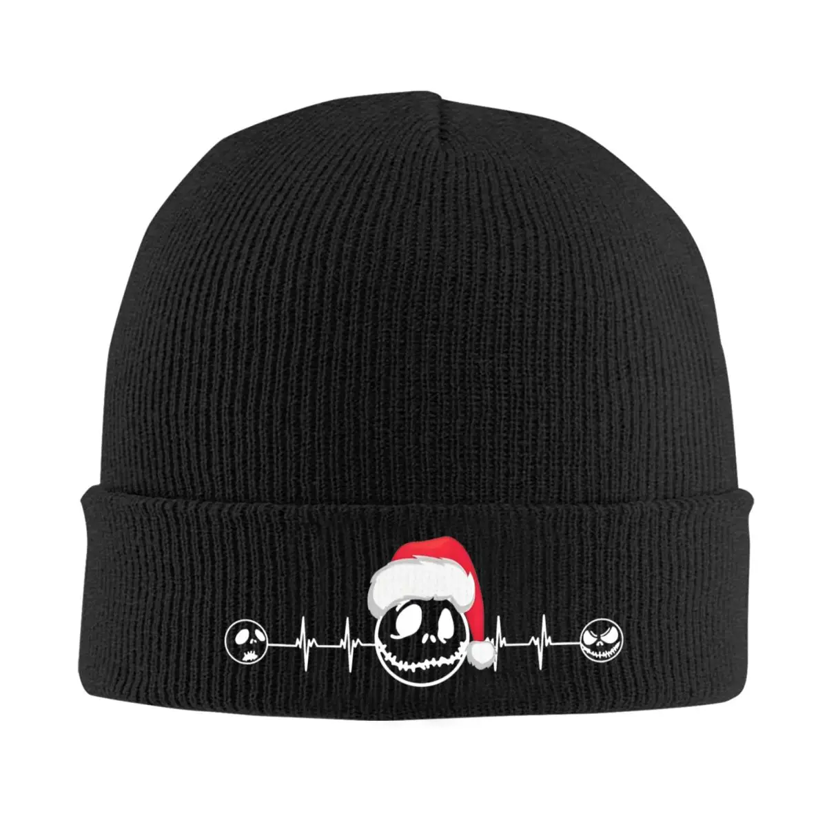 Nightmare Before Christmas Bonnet Hats Christmas Beanie Hats Design Beanies Autumn Winter Vintage Adult Unisex Kpop Warm Cap