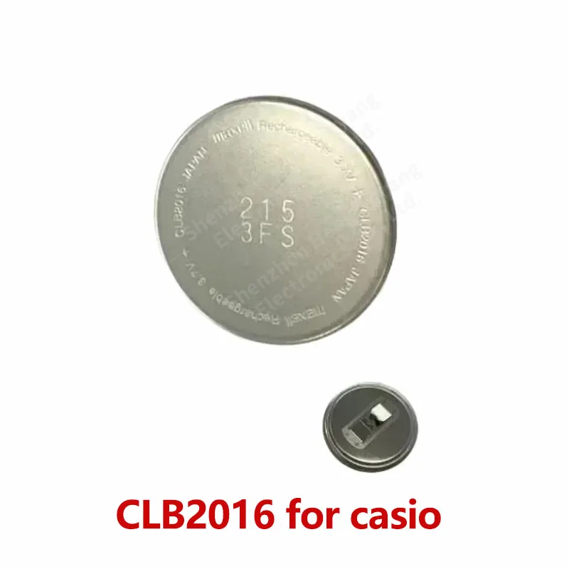 1 pcs/lot clb2032 clb3032 clb2016 ml2016 clb937 solar charging battery 3.7V for Casio GPW-1000 citizen Seiko watch button batter