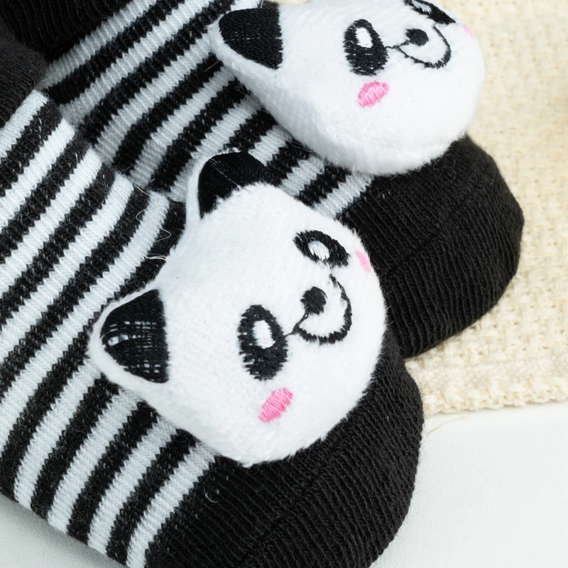 Baby Socks for Girls Spring Summer Outing Toddlers Infant Cartoon Doll Cotton Non-slip Socks Newborns Baby Boys Floor Shoes