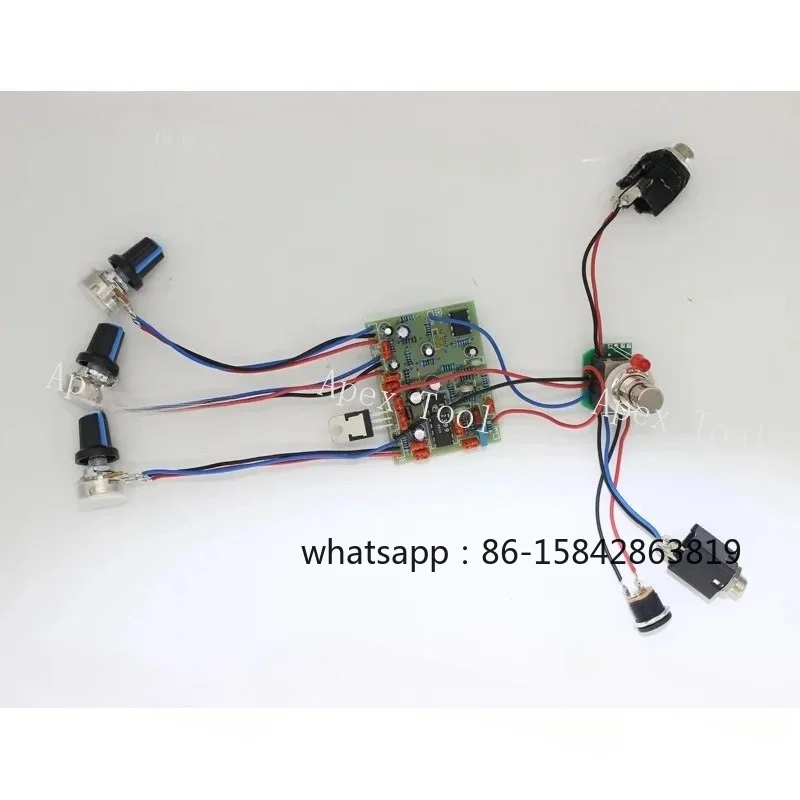 DIY Manual Electric Guitar Effect Device Deep Blue Delay Effect Device PCB Finished Board