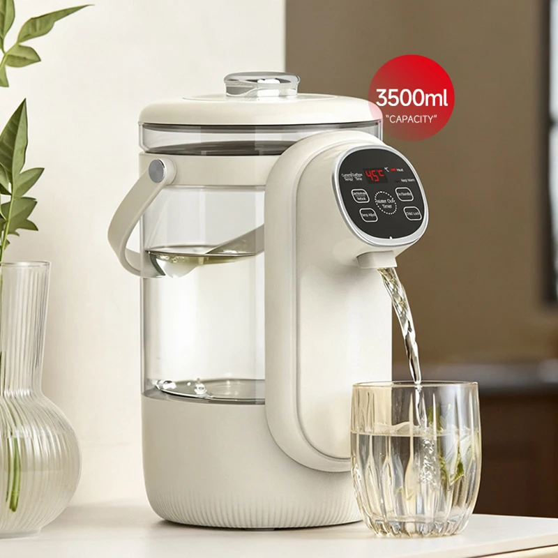 3.5L Electric Kettle Water Dispenser with Keep-Warm Function 12-Level Temperature Adjustment Multifunction Kettle Pot 220V