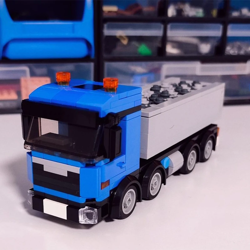 

353pcs MOC MAN Baustellen LKW Kipper Building Blocks Magic Addition to Christmas Building Joy Christmas Gift