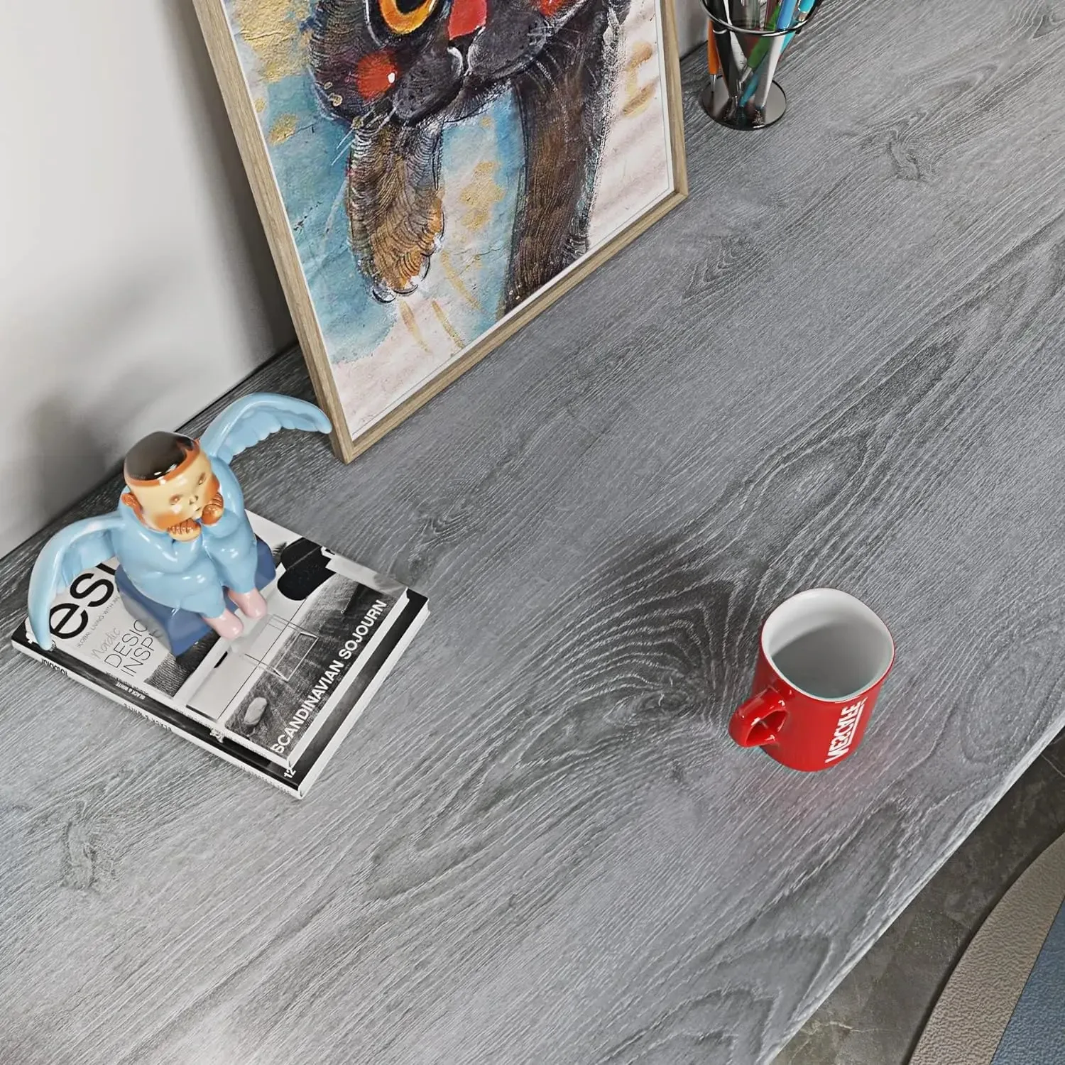 55cm Width Waterproof Classic Vinyl Wood Wallpaper Self Adhesive for Doors Cabinets Desktop Modern Furniture Decorative Sticker