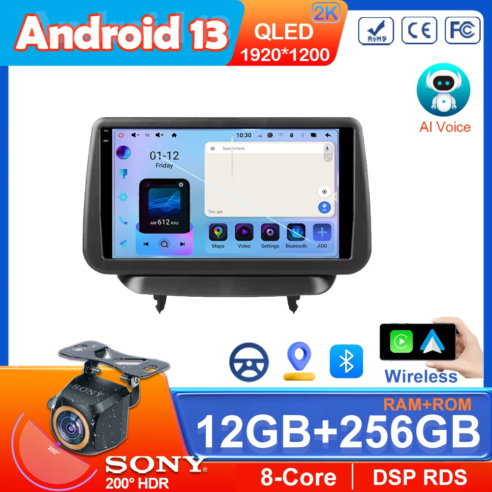 

9 inch Android 14 For Mazda Mazda2 DJ 2019 - 2024 Car Radio Multimedia Video Player Navigation Head Unit 5G Wifi No 2din Screen