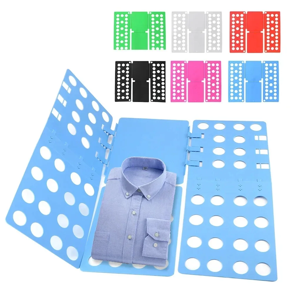 Quick Clothes Folding Board T Shirts Jumpers Organizer Clothing Folder Bender Plastic Clothes Laundry Clothing Storage Organizer