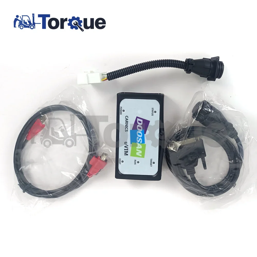 for excavator wheel loader DDT SCR DPF G2Scan DCE\ECU Doosan CARNICS uVIM fault diagnose EOL test engine+c2 laptop full set