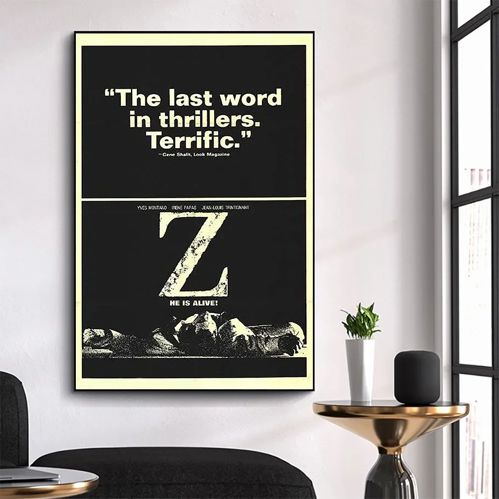 WM3278 Z Classic Movie HD Silk Fabric Poster Art Decor Indoor Painting Gift