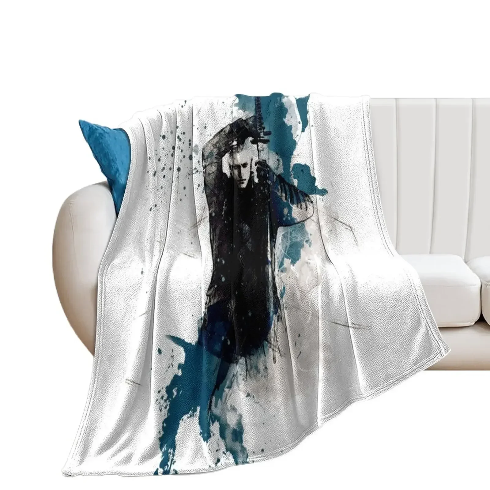 DMC - Vergil painting Throw Blanket Bed Quilt Furrys Beautifuls Blankets