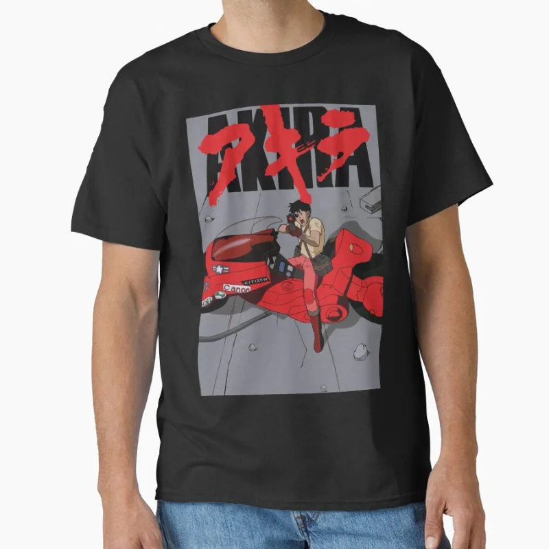 

Tetsuo 1022 Neo Tokyo Explosion Akira Cyberpunk Anime T shirt Large size Tops Manga Graphic Print Y2k Clothes Cartoon Tee