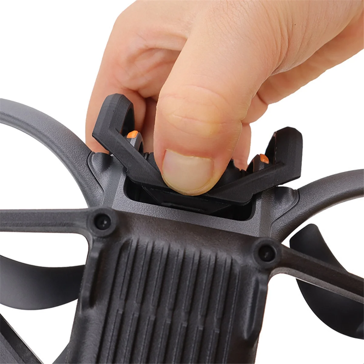 المصد المضاد للتصادم BVBV عدسة الميل لملحقات شريط الحماية بدون طيار DJI Avata 2 باللون البرتقالي