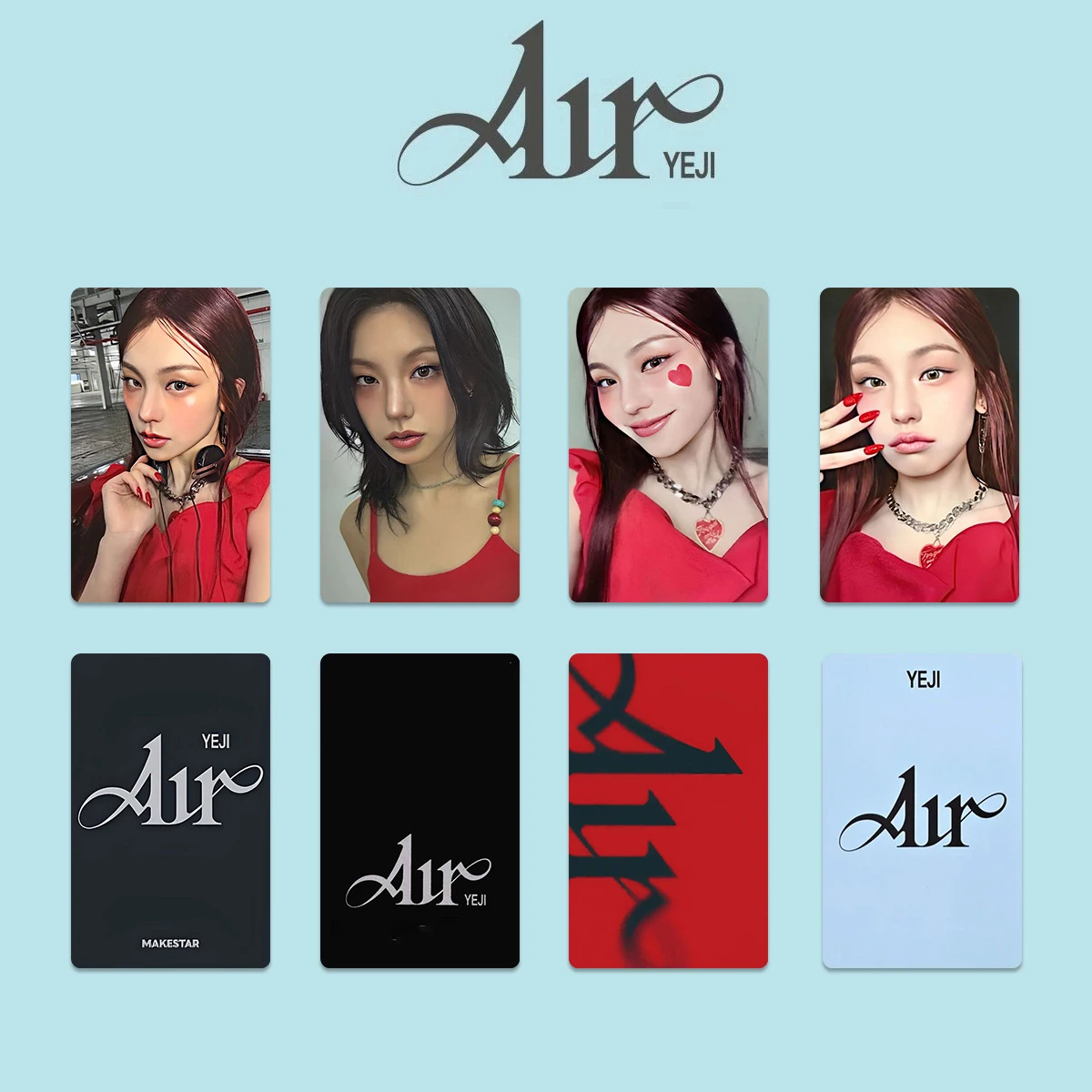 4/6 шт./компл. Kpop YEJI AIR Solo альбом фотокарточки SR Ver селфи ломо карты двухсторонние модные глянцевые открытки фанаты коллекционные предметы 4/6 шт./компл. Kpop YEJI AIR Solo альбом фотокарточки SR Ver селфи ломо карты двухсторонние модные глянцевые открытки фанаты коллекционные предметы