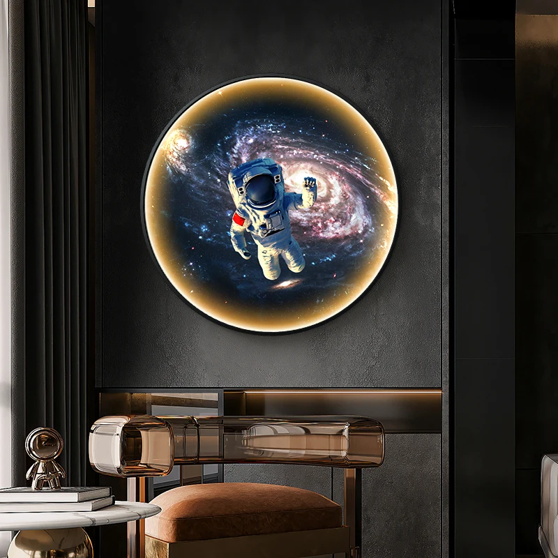 2023 New LED Wall Lights Cosmic Starry Sky For Kid Room Bedroom Foyer Living Room Aisle Loft Indoor Galaxy Decorate Wall Lamps