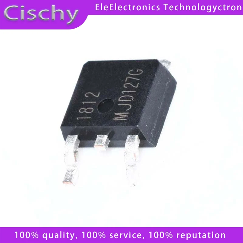 10PCS MJD127G MJD127 TIP127 TO-252
