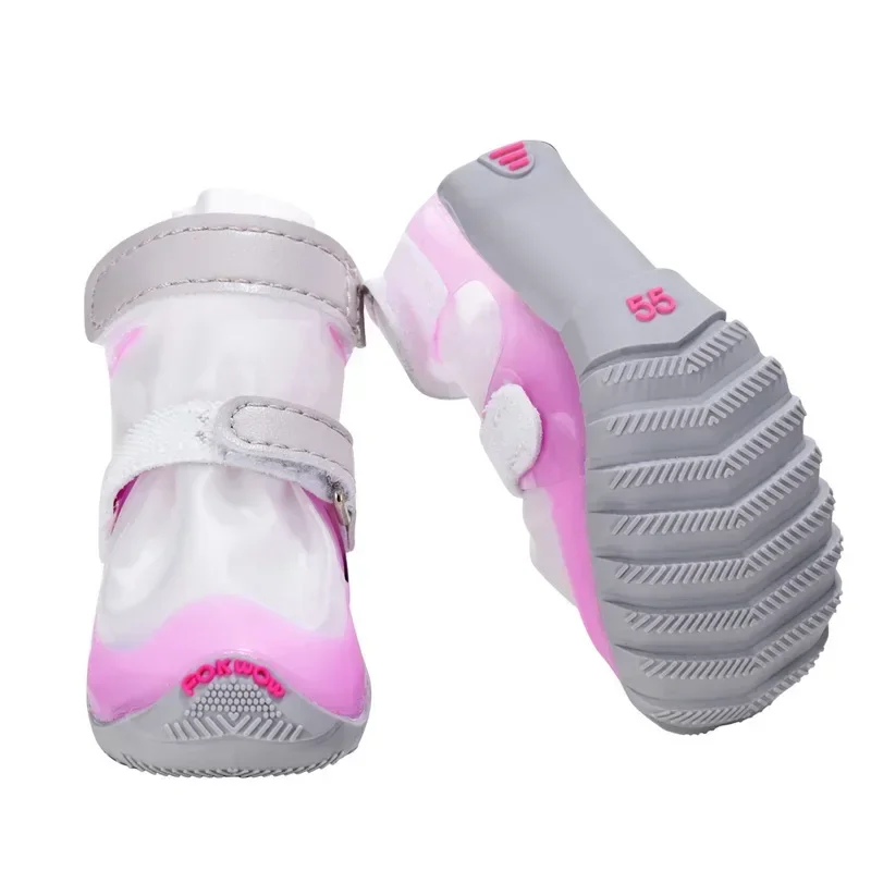

Waterproof Pet Shoes Small Dog Rain Boots Yorkshire Terrier Pomeranian Poodle Puppy Shoes Zapatos Para Perro Dogs Acessorios