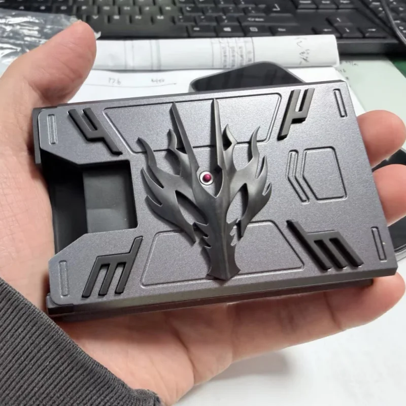 In Stock Expandable Cardboard Kamen Rider Ryuki Ryuga Card Storage Folding Case Id Cards Anime Collection For Fans Holiday Gift view 4