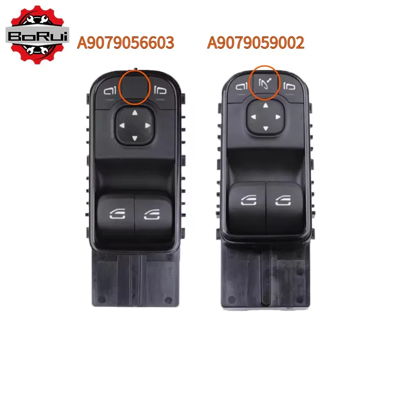 

OEM A9079059002 9079059002/ A9079056603 9079056603 1pc Master Power Window Switch For 2018- 2021 Mercedes Benz Sprinter 3500 XD