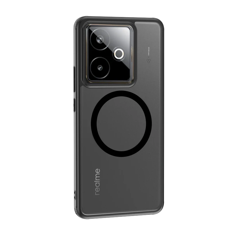 【★美品・グローバル★】Realme GT7 Pro 12/256 ケース付き For Realme GT 7 Pro, Luxury Hybrid Metal Bumper Magnetic Back