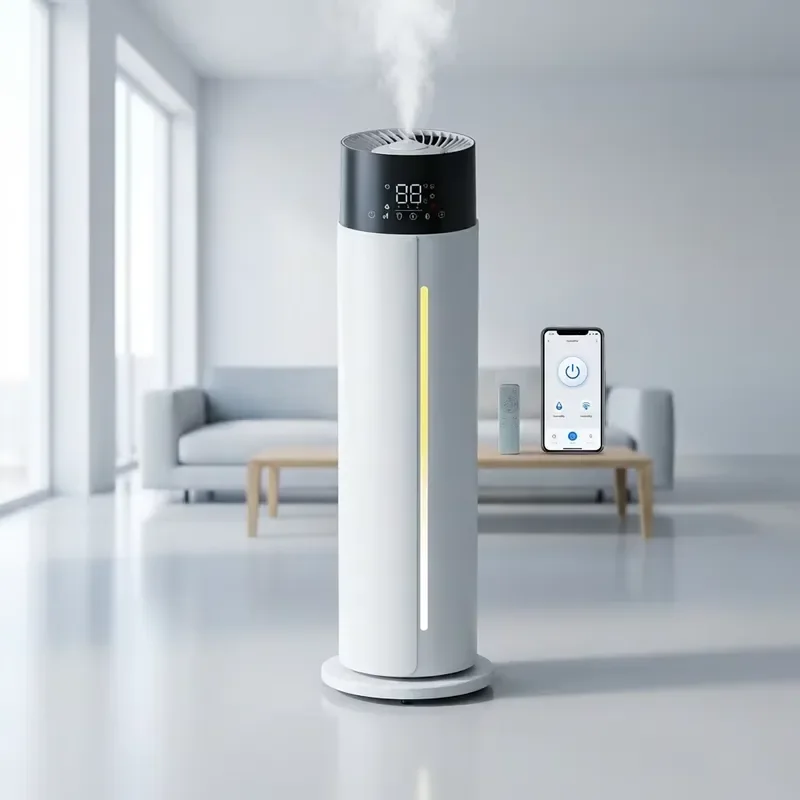 for Silent Floor to  10L Tower Smart Humidifier Large Capacity Whole House Ultrasonic with  Remote Control