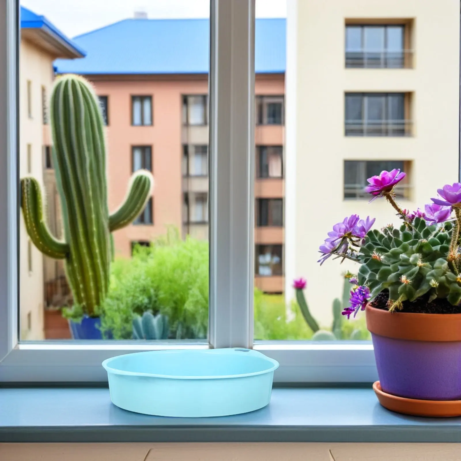 

Набор из 2 пластиковых садовых сит для просеивания почвы, компоста, камней, песка и для садовых работ.