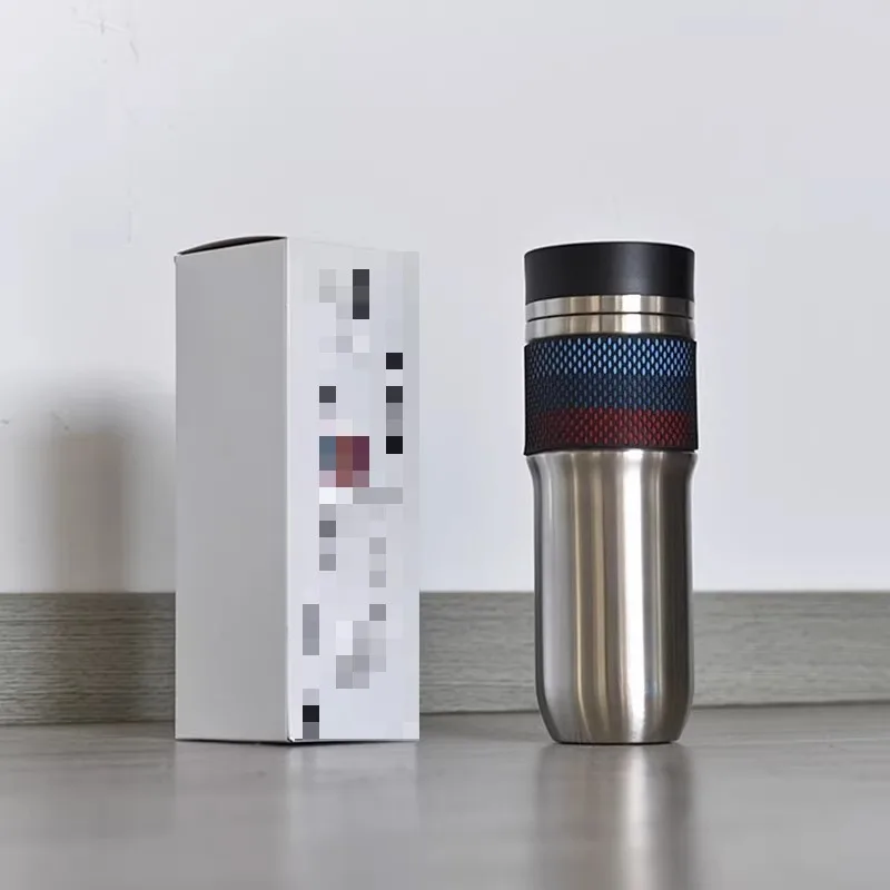 Suitable for Car , Home New Stainless Steel Double-Layer Metal Outdoor Camping Travel Portable Cup