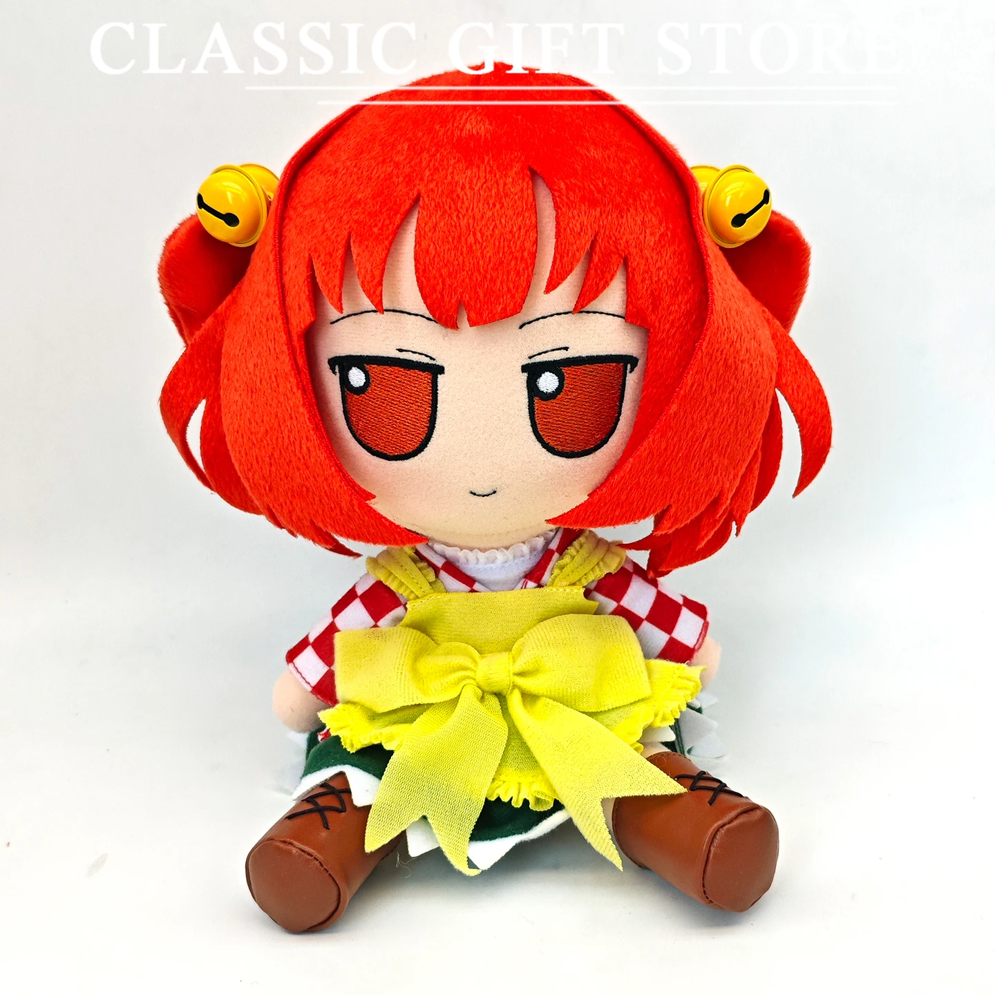 20 cm TouHou Projekt Plüschtiere Niedliche weiche gefüllte Fumo Ragdoll Motoori Kosuzu Kissenpuppen für Kindergeburtstag Weihnachtsgeschenk