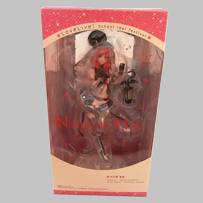 26CM ALTER LoveLive School Idol Project Maki Nishikino Figure Model Halloween Decorative Shape of Lantern Statue Collection Gift