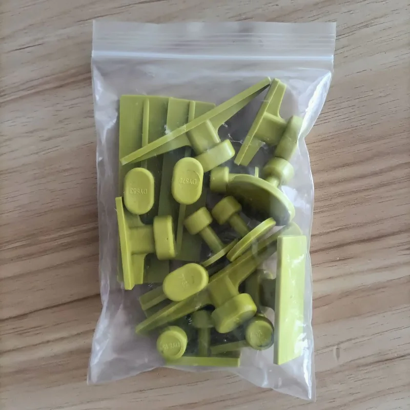Green 16-piece Set, Long Hail Pit Gasket, Concave and Convex Pit Non-marking Repair Suction Pit