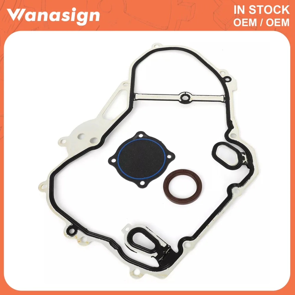 Kit de chaîne de distribution de moteur, actionneur VCT, joint de couvercle d'engrenage, pompe à eau adaptée à 2.2 2.4 L pour Chevrolet BUICK GMC Ecotec 2,2l 2,4l L4 gaz
