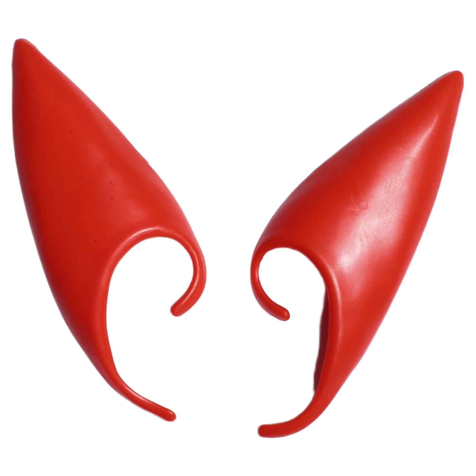 1Pair Unisex Adults Kids Realistic Silicone Halloween Fairy Elf Ears Costume Accessory Party Accessory for Masquerade Cosplay 4