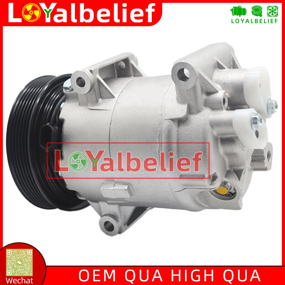 New Air Conditioning AC Compressor For Nissan Dualis J10 JJ10 Almera N16 1.5 K9K 1139026 7711135105 8200940837