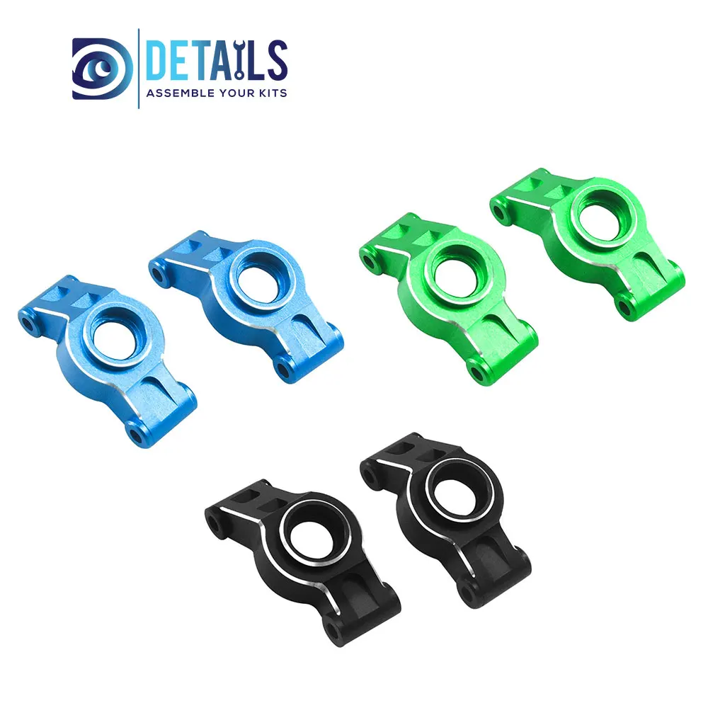 7075 Aluminum Rear Hub/Knuckle Arm For Traxxas TRX MINI MAXX BL-2s 4WD Brushless Monster Truck 107154-1 Upgrade Parts