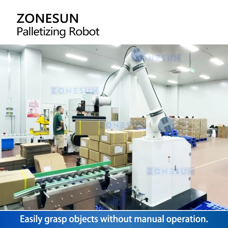 Zonesun ZS-MD20A Robot articolato braccio pallettizzatore macchina pallettizzatore robotico pallettizzatore automatizzato produttore pallettizzatore Case