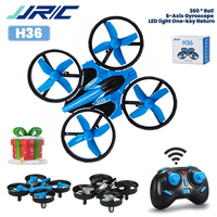 JJRC H36 Mini Drone 4Ch 6-Axis Headless Mode Helicopter 360° Flip Height Keep Foldable Quadcopter LED Light FPV RC Drone Boy Toy