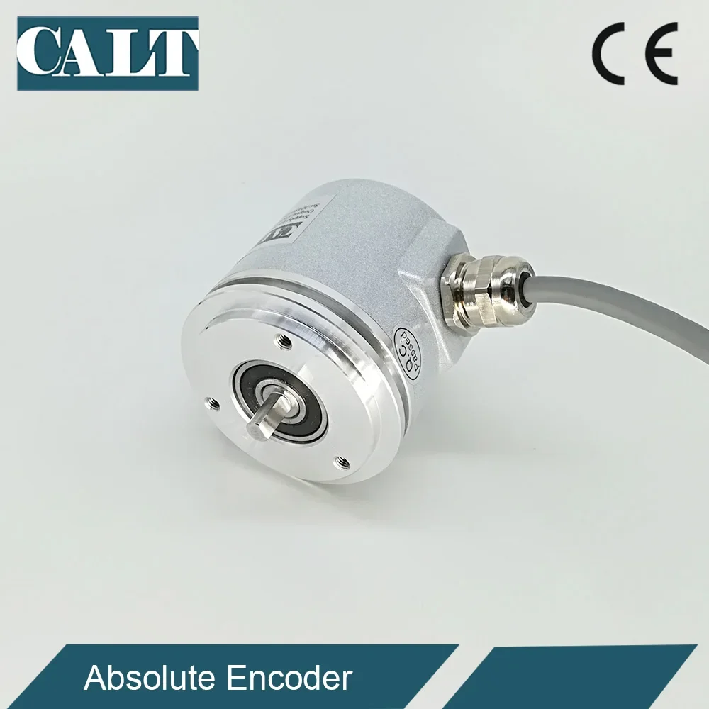 IN STOCK Multi-turn 6mm Shaft CANOPEN 2.0 Output Absolute Rotary Encoder CAX60S1212E6COB