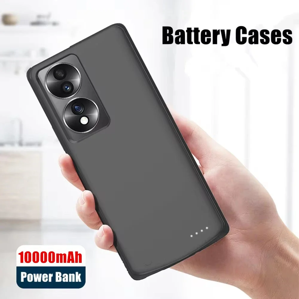 For Honor 90 5G Battery Cases Portable Powerbank External Battery Cover for Honor 90 Pro Charging Case 10000mAh Power Bank Cover