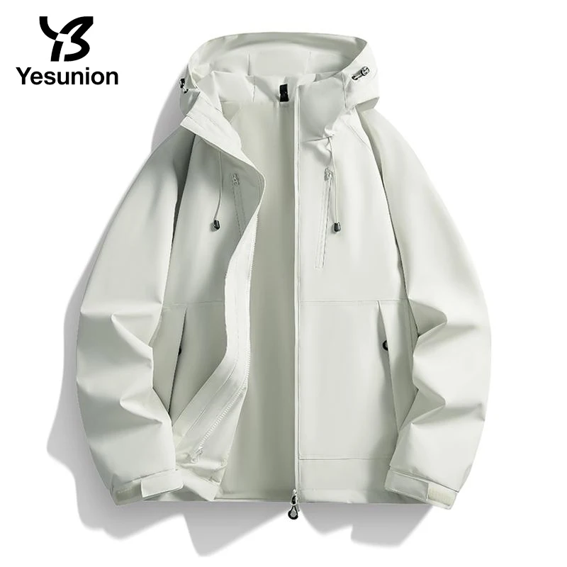 Unisex outdoorová nepromokavá bunda, větrovka, dámská jarní a podzimní turistika, cyklistika, nepromokavá bunda, lehké oblečení - náhled 4