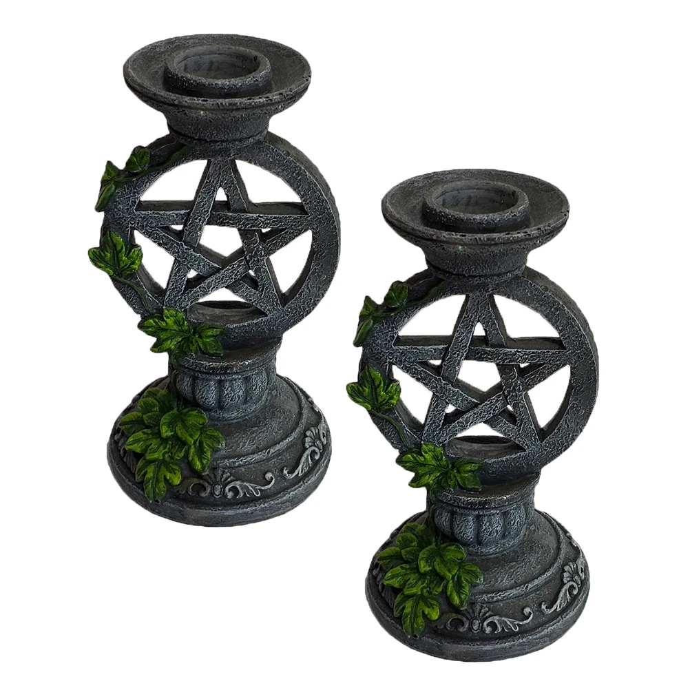 

2pcs Decor Holder Stick Home Wedding Stand Resin Holder Stand