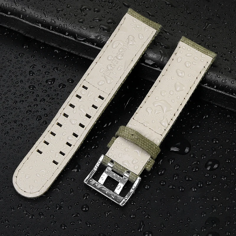 For Hamilton Khaki Field Watch h760250/h77616533/h70605963 H68201993 Watch Strap Genuine Leather Nylon Men Watch Band 20mm 22mm