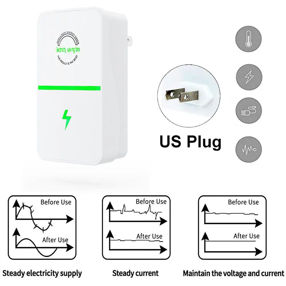 Electricity Energy Saver Home Power Electrical Appliances Save Box For Household Office Market Electric Accessory