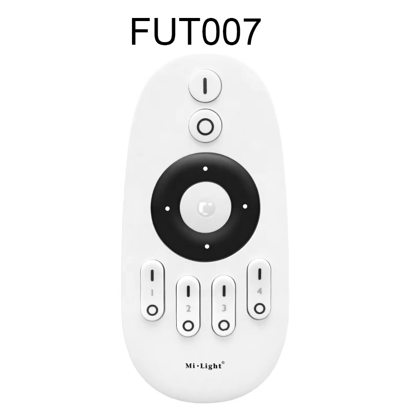 Miboxer 2.4G RF Wireless Remote 4/8 Zone RGB+CCT CCT RGBW Rotating Wheel Full Touch Controller For Milight Bulb Light