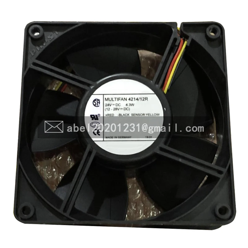 BRAND NEW 4214/12R 24VDC ORIGINAL COOLING FAN 12038 120*120*38MM